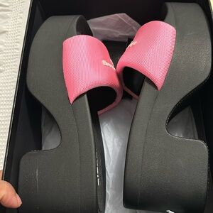 Brand new Alexander Wang Platform Slide